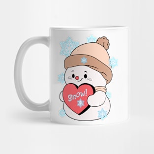 Snow Lover's Baby Snowman Mug